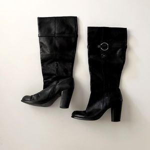 Nine West Women’s Tall Black Boots Size 9
